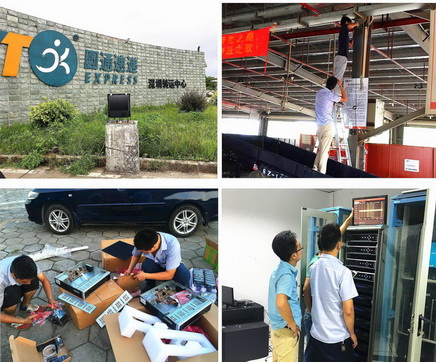 深圳圓通運(yùn)轉(zhuǎn)中心綜合布